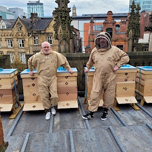 Heavenly beehives set to take residence on one of Manchester’s newest hotels.