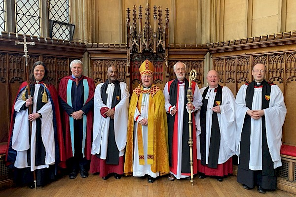 Archbishop of York attends Manchester Grammar School Founders' Day Service at Manchester Cathedral