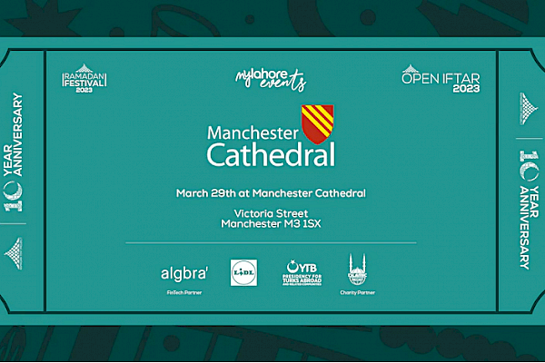 Open Iftar 2023 at Manchester Cathedral