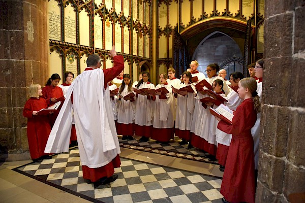 Be a Chorister for a Day on November 4.