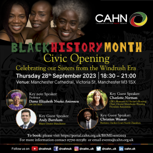 Black History Month launch at Manchester Cathedral
