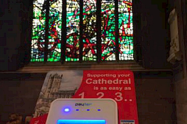 Contactless donations now accepted