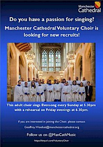 Calling all singers? The Voluntary Choir is recruiting