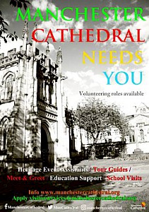 Manchester Cathedral Needs You!