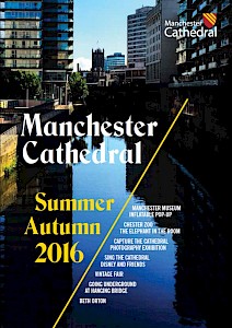 Visiting Manchester Cathedral during the summer