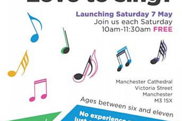 Manchester Children’s Choir relaunching Saturday 7 May