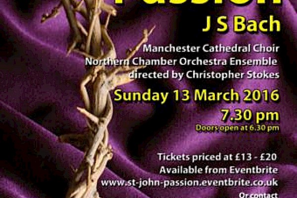 Tickets are now on sale for St John Passion!