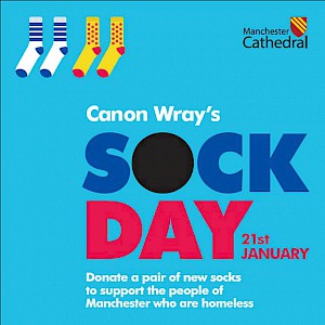 Help us look after cold soles at Manchester Cathedral this January