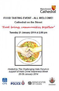 Food Tasting Event - Hosted by the Challenging Hate Forum