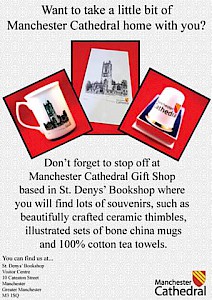 Want to take a little bit of Manchester Cathedral home with you?