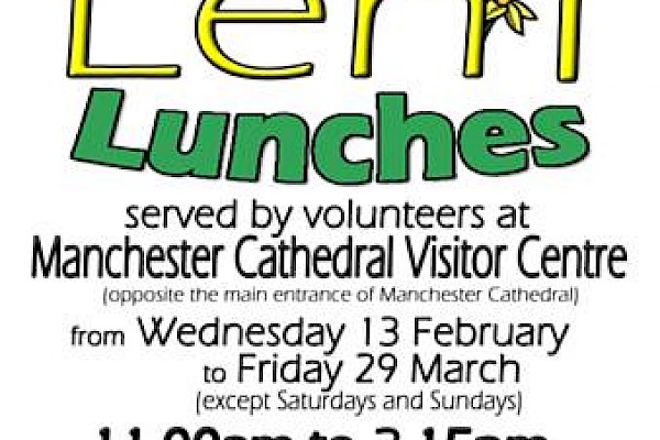 Simply Lent Lunches Volunteer café Needs You! 