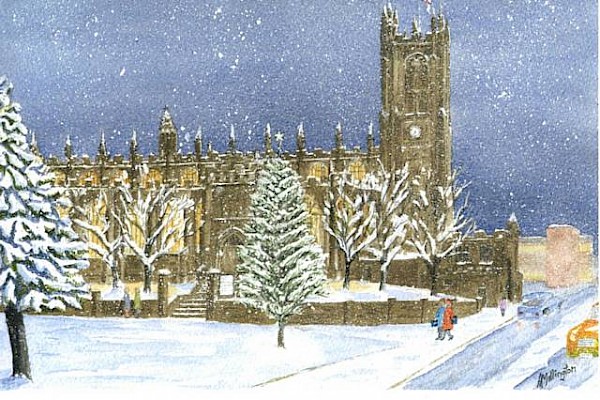 Cathedral Christmas Card