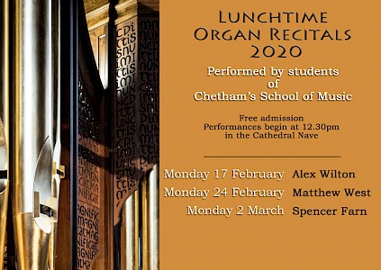 Lunchtime Organ Recitals
