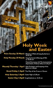 Services in Holy Week and Easter